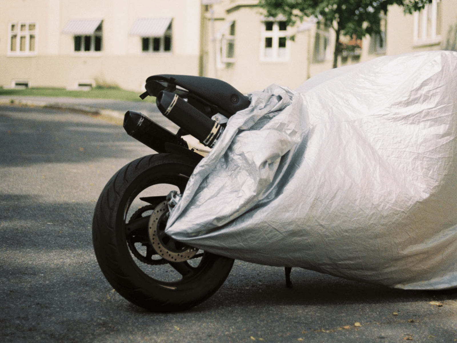 Motorsykkel som har på trekk