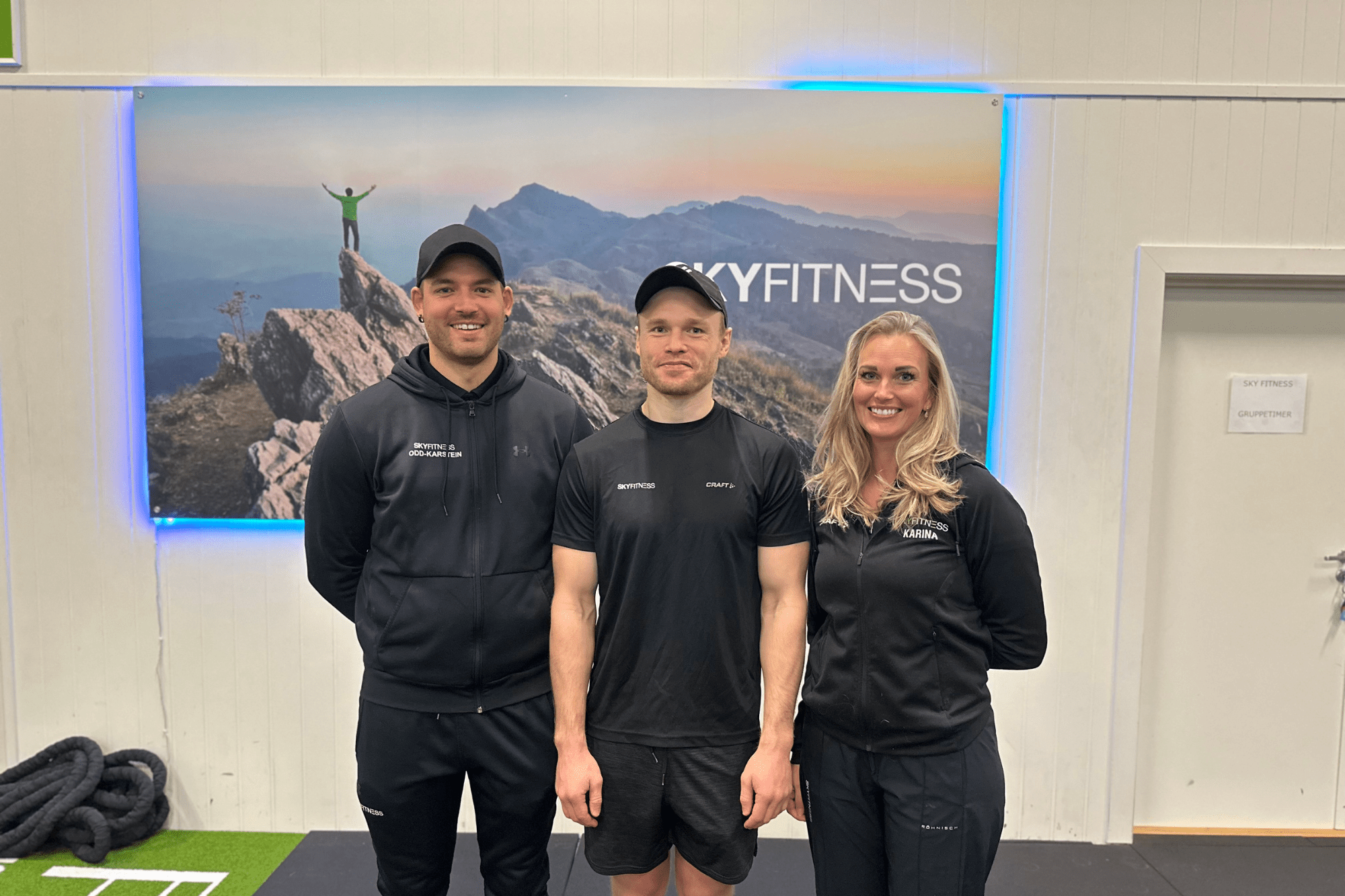 Teamet på SkyFitness